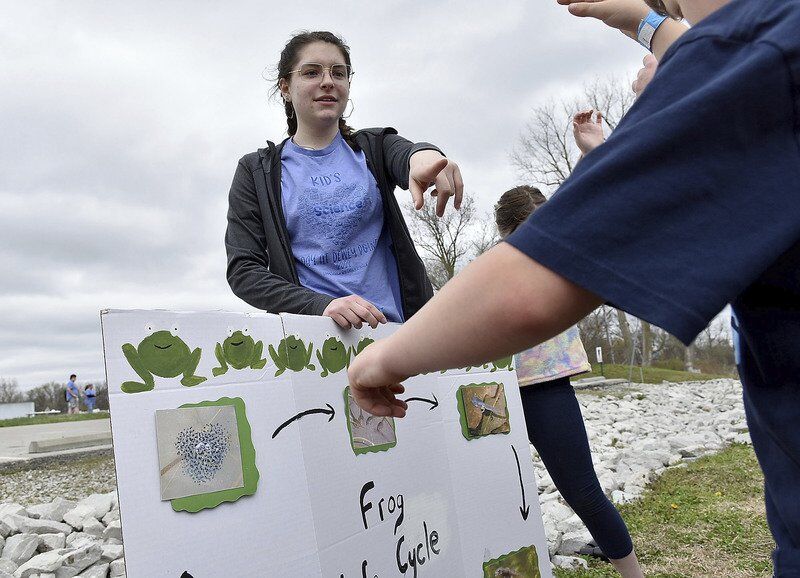 Science lessons: Vigo 3rd graders participate in hands-on activities, in nature, at Dewey Point